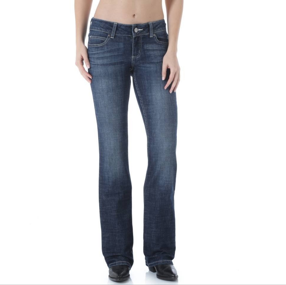 Wrangler Premium Denim Boot Cut Jeans New With Tags